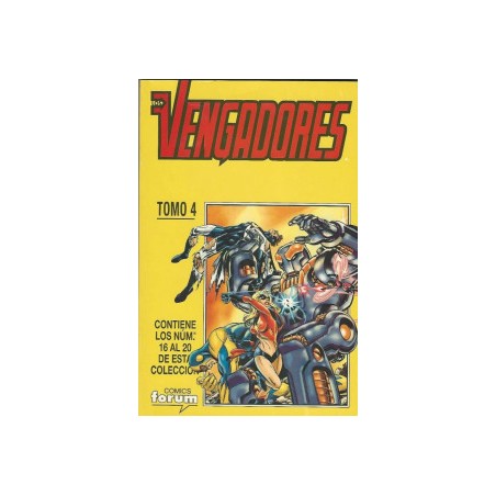 LOS VENGADORES VOL.3 Nº 16 AL 20 HEROES RETURN ,ED.FORUM , RETAPADO