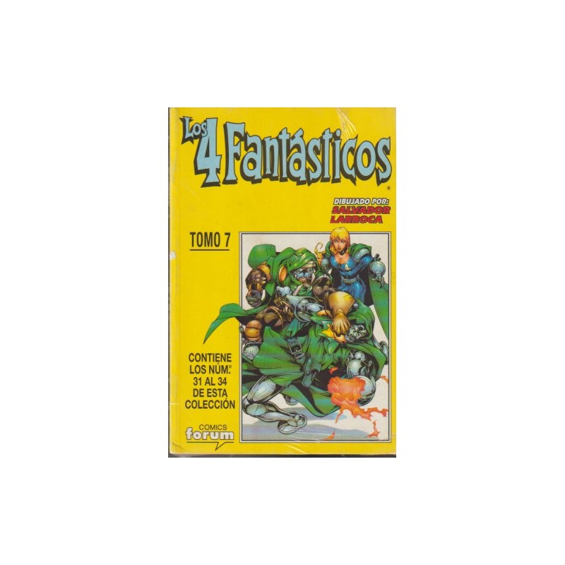 LOS 4 FANTASTICOS VOL.3 HEROES RETURN Nº 21 AL 34 EN 3 RETAPADOS