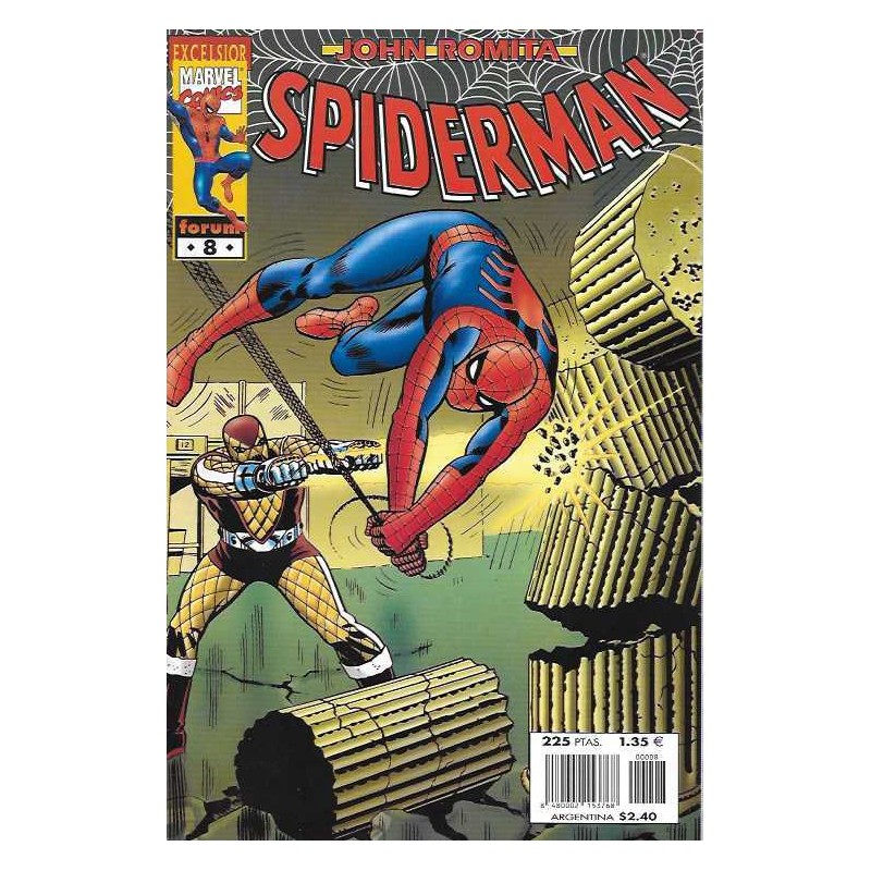 SPIDERMAN DE JOHN ROMITA Nº 8 AL 11 y 13 AL 16