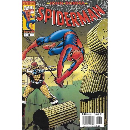 SPIDERMAN DE JOHN ROMITA Nº 8 AL 11 y 13 AL 16