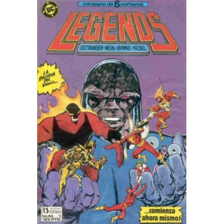 LEGENDS Nº 1 DE 6 ED.ZINCO POR JOHN BYRNE