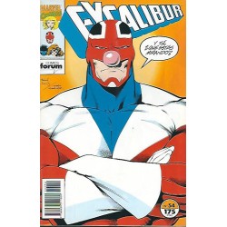 EXCALIBUR VOL.1 n. 42 AL 57 , a falta del nº 54 , 2ª ETAPA DE ALAN DAVIS EN EXCALIBUR