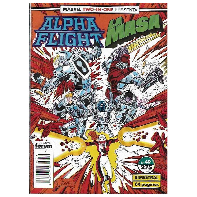 ALPHA FLIGHT LA MASA VOL.1 ED.FORUM NUMERO 49