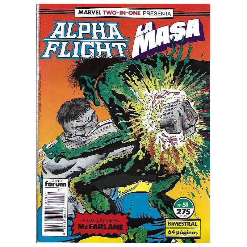 ALPHA FLIGHT LA MASA VOL.1 ED.FORUM NUMERO 51