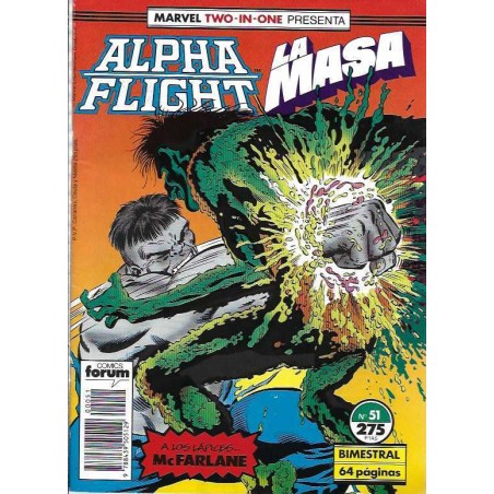 ALPHA FLIGHT LA MASA VOL.1 ED.FORUM NUMERO 51