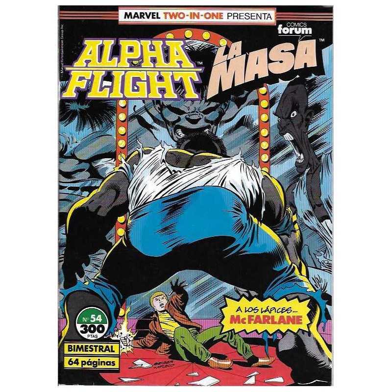 ALPHA FLIGHT LA MASA VOL.1 ED.FORUM NUMERO 54