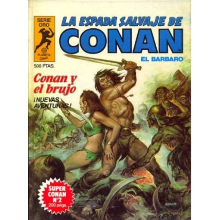 SUPER CONAN 1ª EDICION Nª 2 CONAN Y EL BRUJO