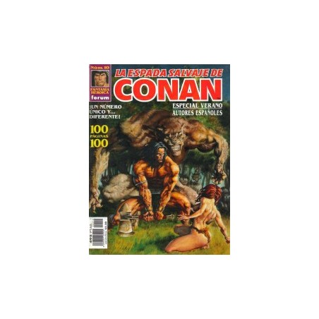 LA ESPADA SALVAJE DE CONAN VOL.3 Nº 10 ESPECIAL VERANO AUTORES ESPAÑOLES