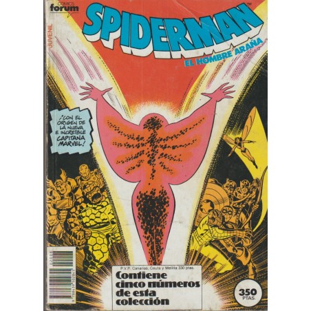 SPIDERMAN VOL.1 ED.FORUM RETAPADO CON LOS NUMEROS 116 A 120