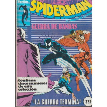 SPIDERMAN VOL.1 RETAPADO CON LOS NUMEROS 146 A 150