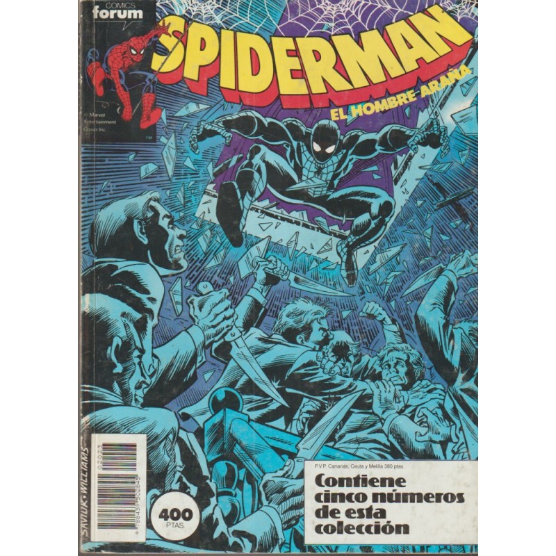 SPIDERMAN VOL.1 RETAPADO CON LOS NUMEROS 191 A 195