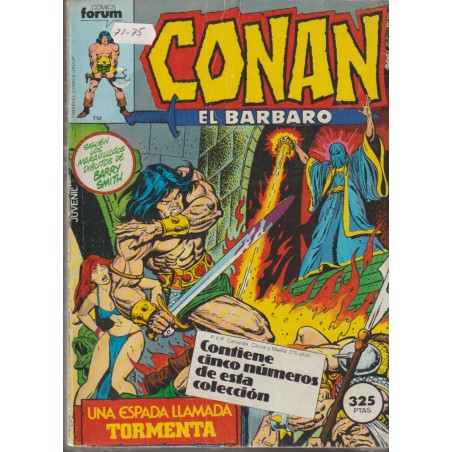 CONAN EL BARBARO VOL.1 Nº 71 AL 75 EN UN RETAPADO