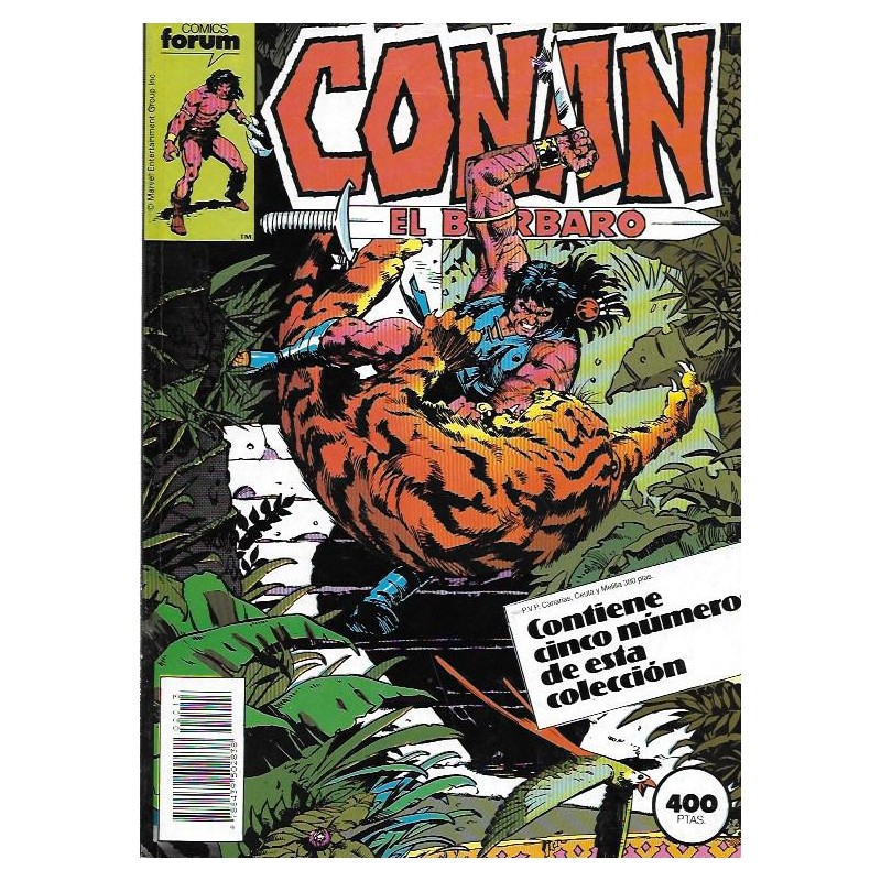 CONAN EL BARBARO VOL.1 Nº 151 AL 155 EN UN RETAPADO