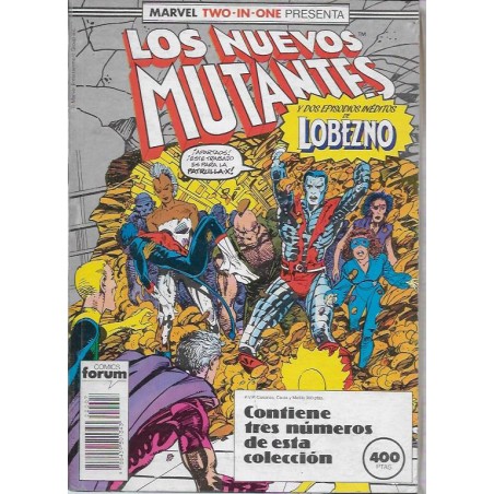 LOS NUEVOS MUTANTES VOL.1 ED.FORUM Nº 45 AL 47 EN RETAPADO