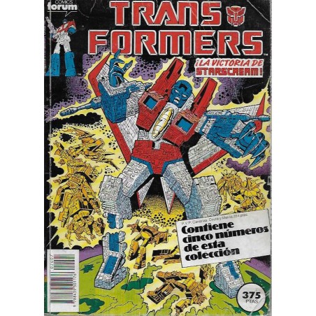 TRANSFORMES ED.FORUM Nº 41 AL 50 EN 2 RETAPADOS