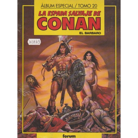 LA ESPADA SALVAJE DE CONAN RETAPADO CON LOS NUMEROS 101 A 103