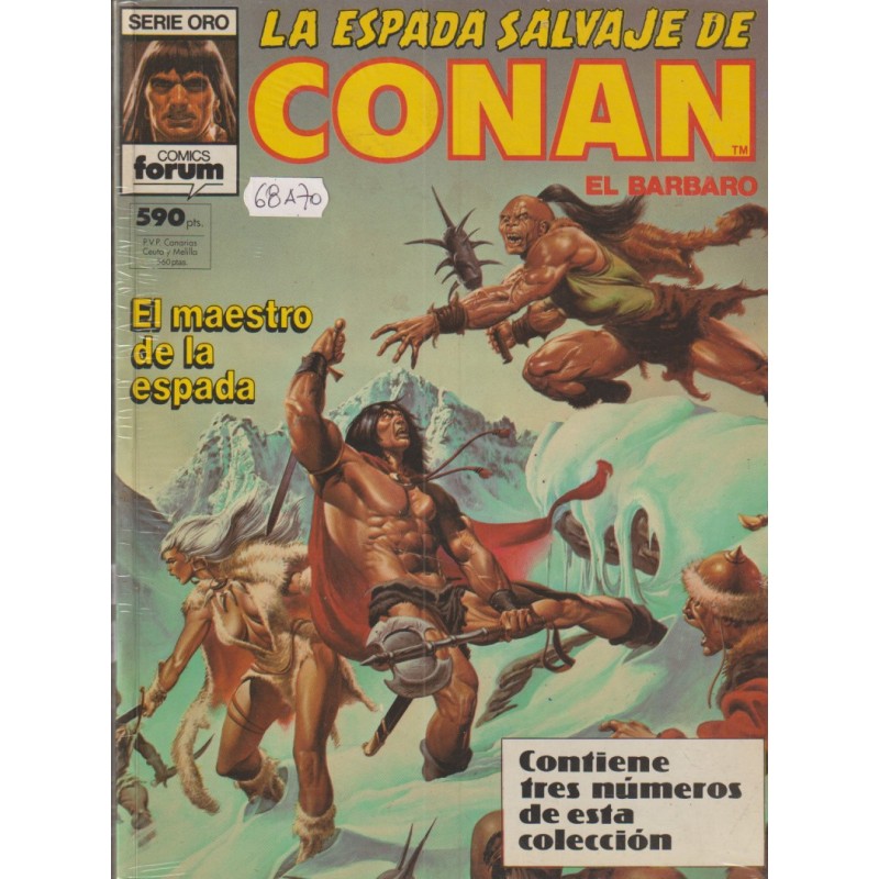 LA ESPADA SALVAJE DE CONAN VOL.1 RETAPADO CON LOS NUMEROS 68 AL 70