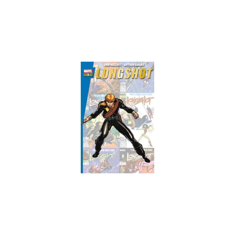 LONGSHOT DE ANN NOCENTI Y ARTHUR ADAMS MARVEL GOLD RUSTICA