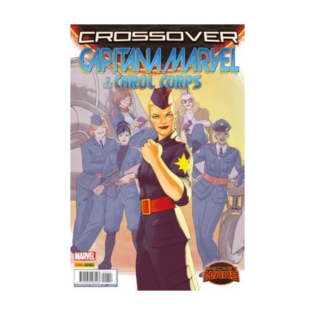 SECRET WARS CROSSOVER Nº 12 CAPITANA MARVEL Y LOS CAROL CORPS