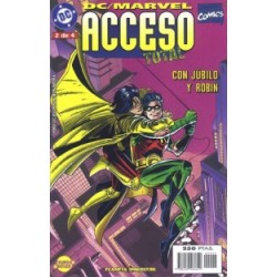 ACCESO TOTAL _COLECCION COMPLETA  4 COMICS ,MARVEL VS DC