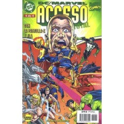 ACCESO TOTAL _COLECCION COMPLETA  4 COMICS ,MARVEL VS DC