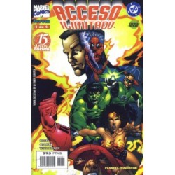 ACCESO ILIMITADO COL.COMPLETA 4 COMICS MARVEL DC