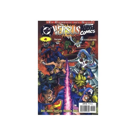 MARVEL VERSUS DC COLECCION COMPLETA 4 COMICS