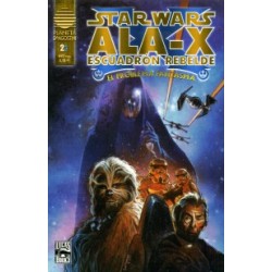 STAR WARS ALA-X ESCUADRON REBELDE EL PROBLEMA FANTASMA , COL.COMPLETA 2 PRESTIGIOS