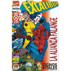 EXCALIBUR VOL.1 COL.COMPLETA Nº AL 80 MAS EXTRA OTOÑO ,LOS 2 PRIMEROS PRESTIGIOS Y EL TOMO EL REGRESO DE FENIX CON EL FINAL DE LA ETAPA DE ALAN DAVIS