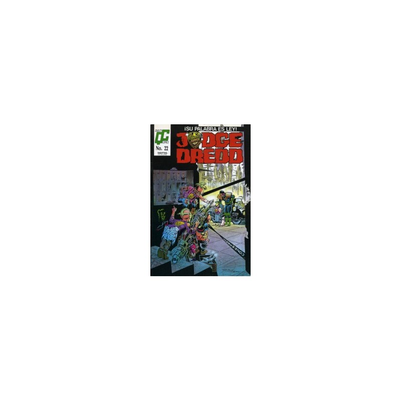 JUDGE DREDD QC COMICS COL.COMPLETA Nº 18 AL 23