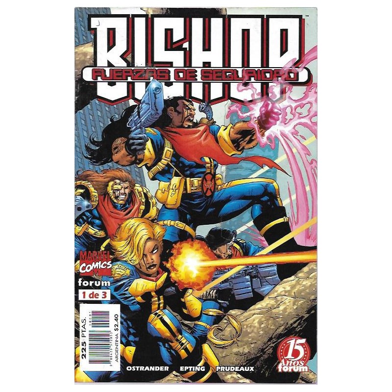 BISHOP FUERZAS DE SEGURIDAD COL.COMPLETA Nº 1 AL 3