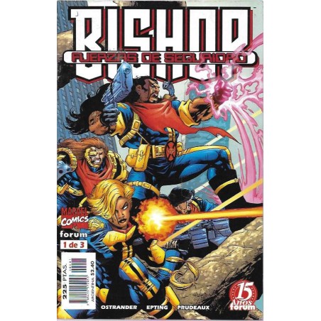 BISHOP FUERZAS DE SEGURIDAD COL.COMPLETA Nº 1 AL 3