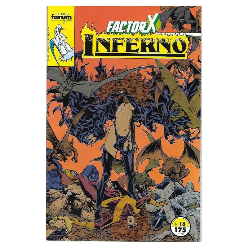 X-MEN - INFERNO NUMEROS 1 AL 20 COLECCION COMPLETA