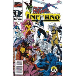 X-MEN - INFERNO NUMEROS 1 AL 20 COLECCION COMPLETA