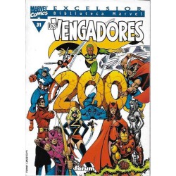 LOS VENGADORES BIBLIOTECA MARVEL NUMEROS 1 AL 32 COLECCION COMPLETA