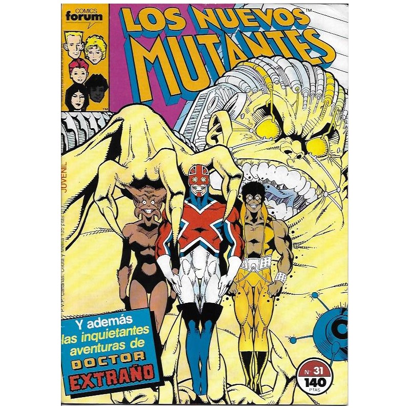 NUEVOS MUTANTES VOL.1 Nº 31