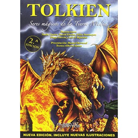 TOLKIEN SERES MAGICOS DE LA TIERRA MEDIA ,NUEVA EDICION , INCLUYE NUEVAS ILUSTRACCIONES ,ED.ALBERTO SANTOS