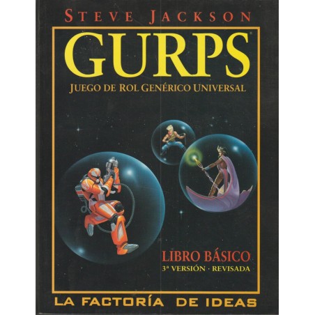 GURPS JUEGO DE ROL GENERICO UNIVERSAL , 3ª EDICION REVISADA