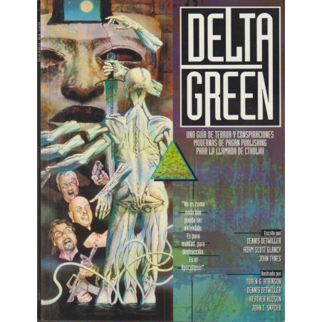 DELTA GREEN , UNA GUIA DE TERROR Y CONSPIRACIONES MODERNAS DE PAGAN PUBLISHING PARA LA LLAMADA DE CTHULHU , JUEGO DE ROL ,