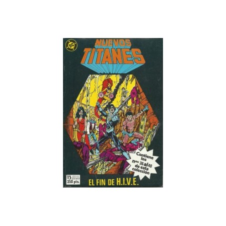 NUEVOS TITANES VOL.1 Nº 31 AL 40 EN DOS RETAPADOS