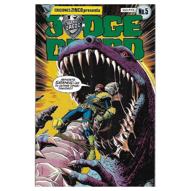 JUDGE DREDD ED.ZINCO Nº 1 A 6