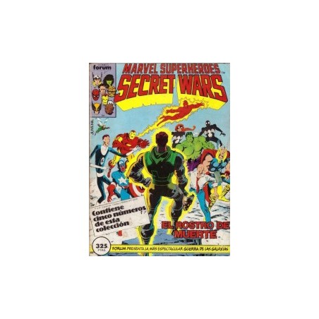 SECRET WARS VOL.1 ED.FORUM Nº 11 AL 15 EN UN RETAPADO