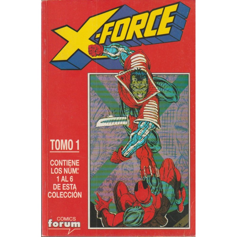 X-FORCE VOL.1 ED.FORUM Nº 1 AL 6 EN UN RETAPADO