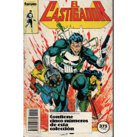 EL CASTIGADOR VOL.1 ED.FORUM Nº 16 AL 20 EN UN RETAPADO