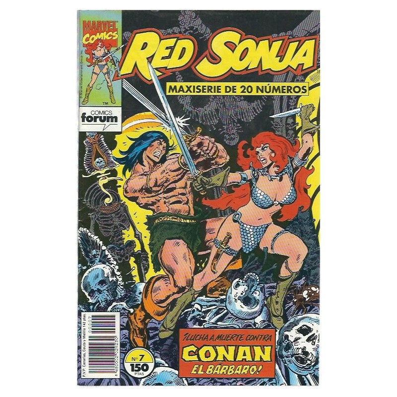 RED SONJA LA DIABLESA DE LA ESPADA ED.FORUM NUMEROS 1 al 9,11 y 12