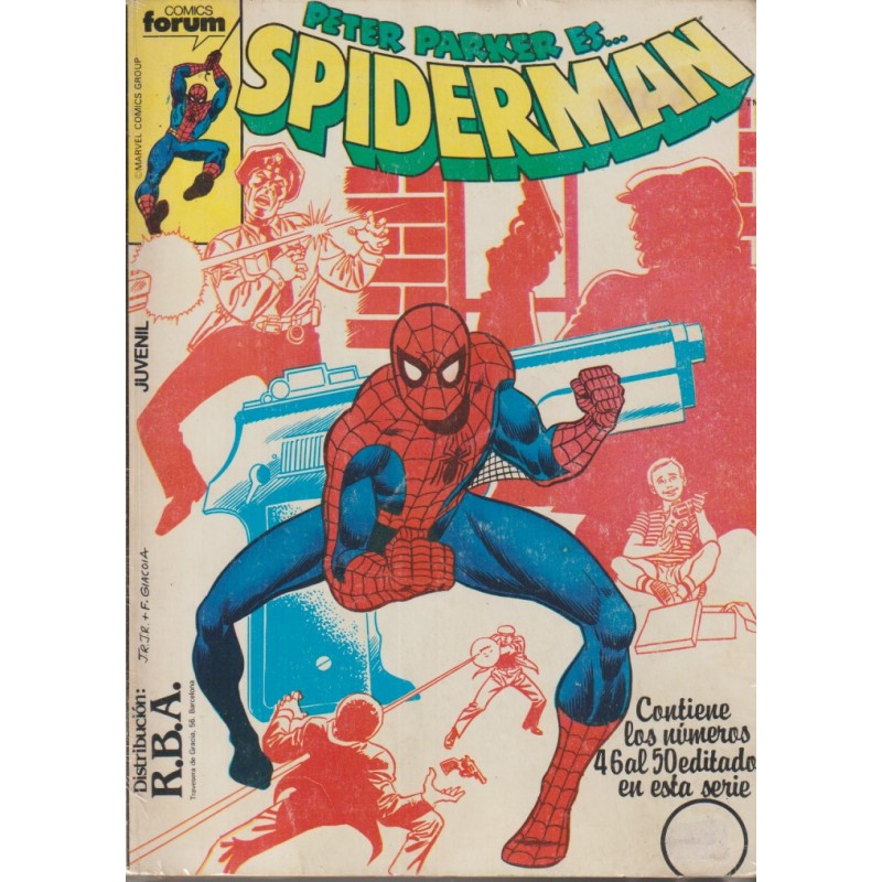 SPIDERMAN VOL.1 ED.FORUM RETAPADO CON LOS NUMEROS 46 AL 50