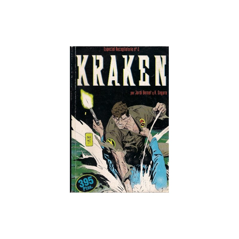 KRAKEN ED.GLENAT COL.COMPLETA Nº 1 AL 8 EN DOS RETAPADO POR ANTONIO SEGURA Y JORDI BERNET