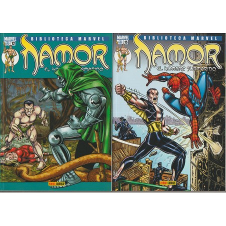 NAMOR BIBLIOTECA MARVEL COL.COMPLETA Nº 1 AL 15