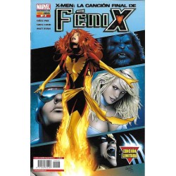 X-MEN LA CANCION FINAL DE FENIX NUMEROS 1 AL 5 COLECCION COMPLETA