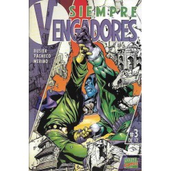 SIEMPRE VENGADORES COLECCION COMPLETA , 12 COMICS POR KURT BUSIEK Y CARLOS PACHECO